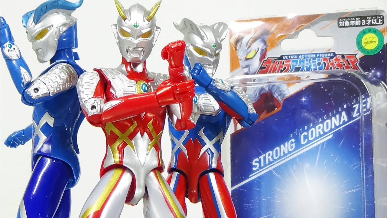 Ultra Action Figure] Strong Corona Zero Ultraman Review - YouTube