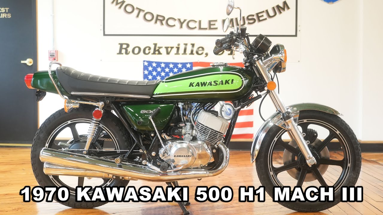 WORLDS FINEST 1970 KAWASAKI 500 H1 MACH III - YouTube