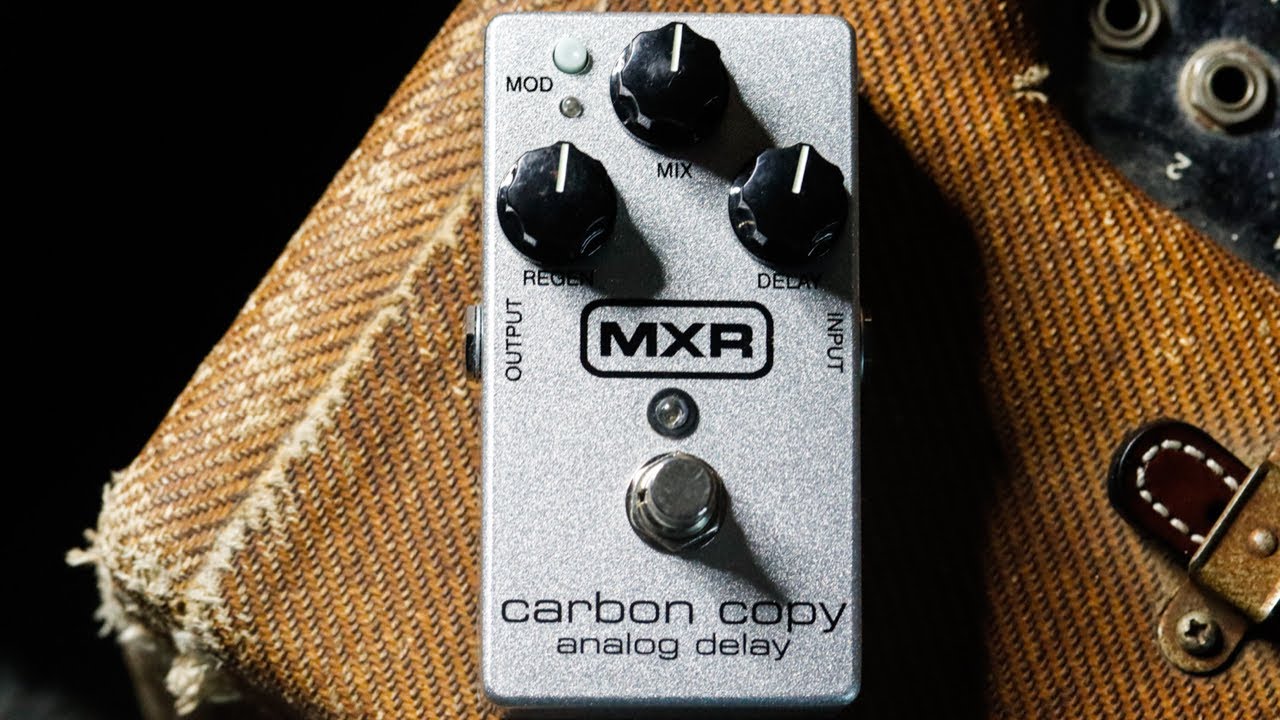 MXR M169A Carbon Copy Analog Delay 10th Anniversary Edition | Demo
