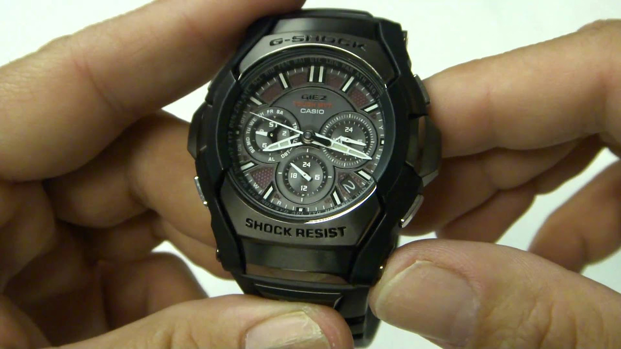 Casio G-Shock Giez GS1300B-1 Detailed Review and Walkthrough - YouTube