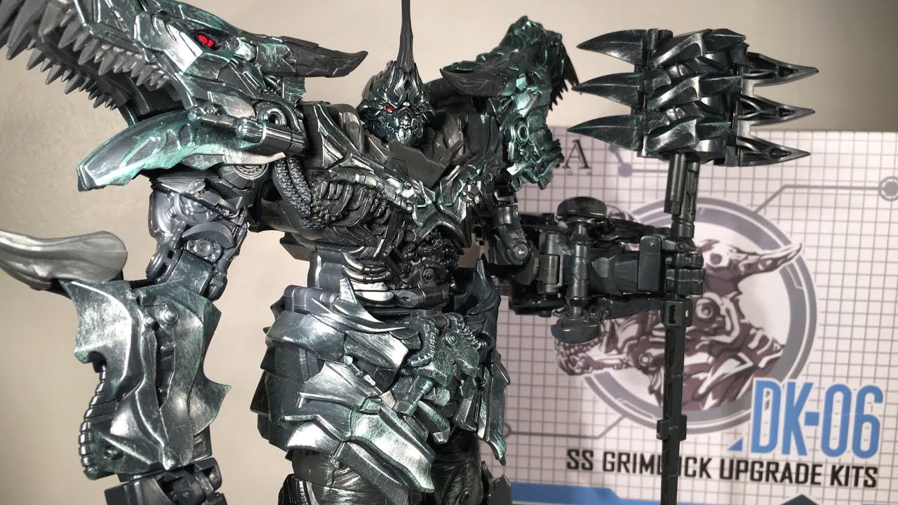 DNA Design DK-06 Studio Series Grimlock Upgrade Kit Review - YouTube