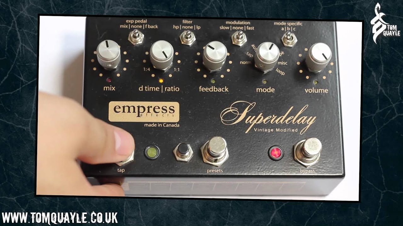 Empress Effects VintageModified Superdelay □ディレイ | SN_Effects