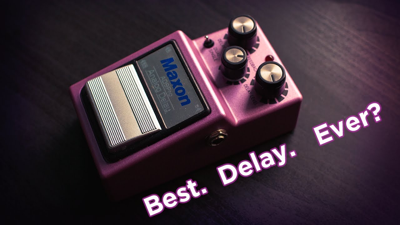 Maxon AD-9 Analog Delay Pro // Pedal Demonstration - YouTube