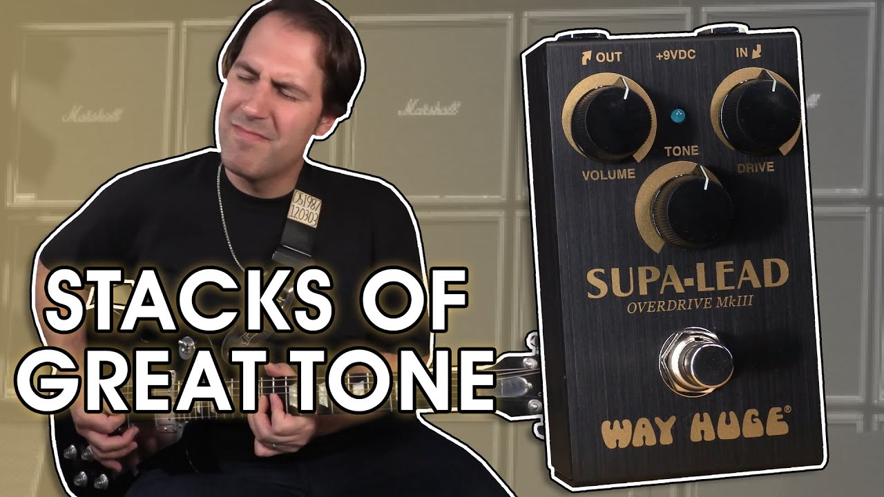 Way Huge Smalls Supa-Lead Overdrive MKIII Video test - YouTube