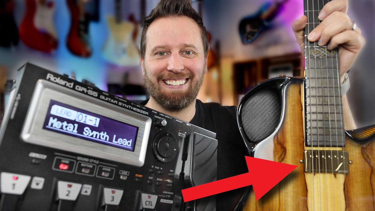 Playing The ULTIMATE GUITAR SYNTH!! - Emerald Virtuo / Roland GR
