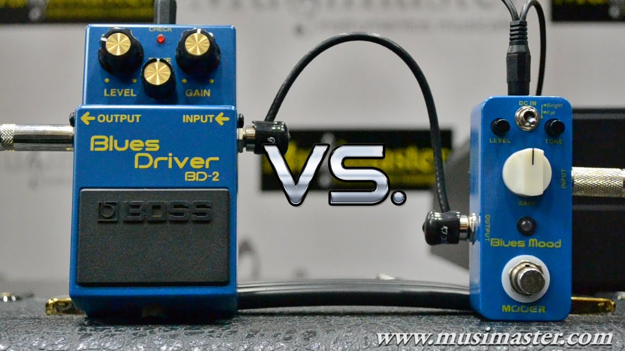 Mooer Blues Mood VS Boss Blues Driver - YouTube