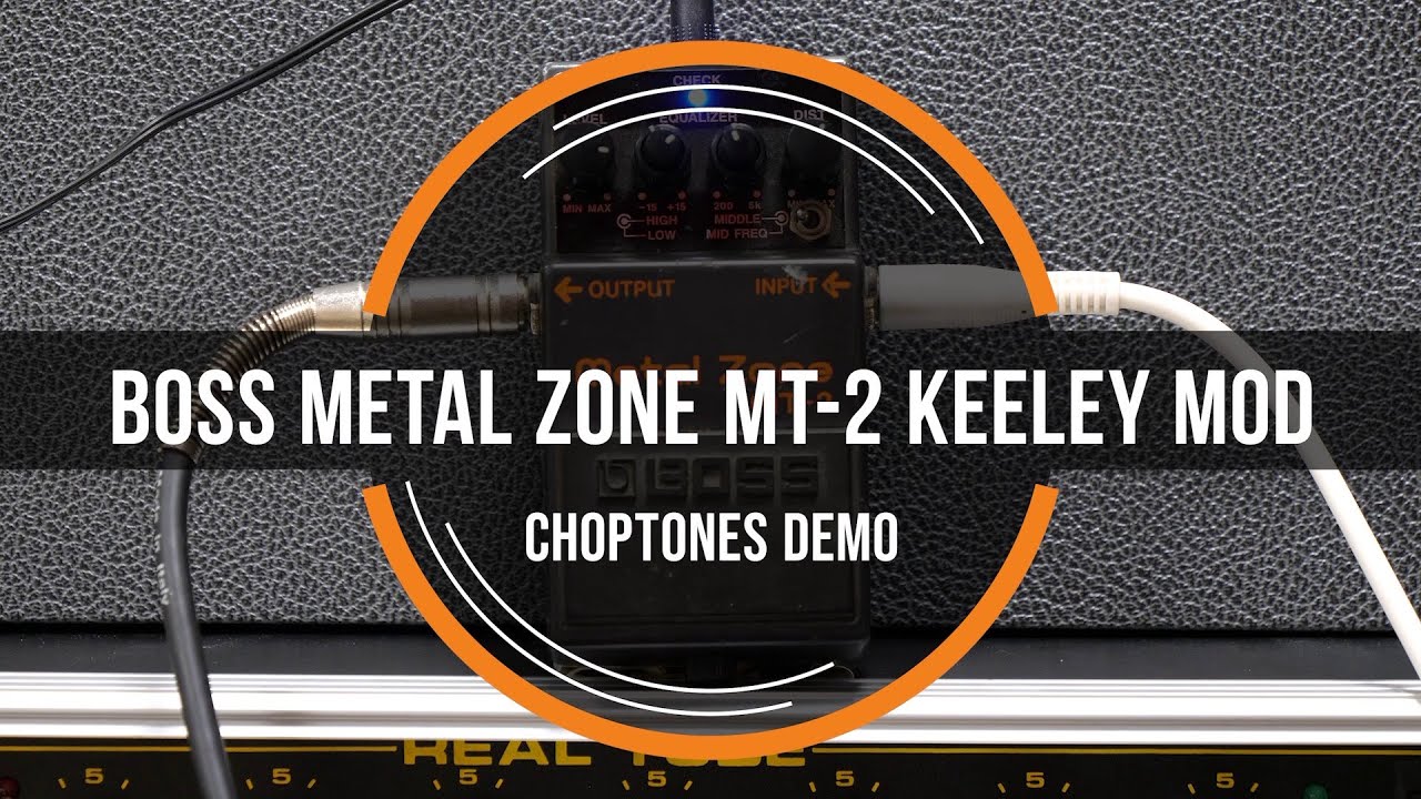 Boss Metal Zone MT-2 Keeley Mod | Playthrough Demo - YouTube