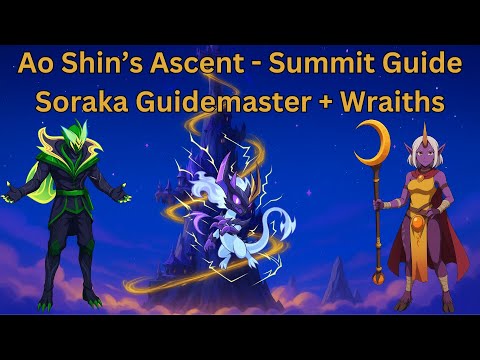 TFT Set 15 Ao Shin's Ascent | Soraka Summit Guidemaster | Wraiths