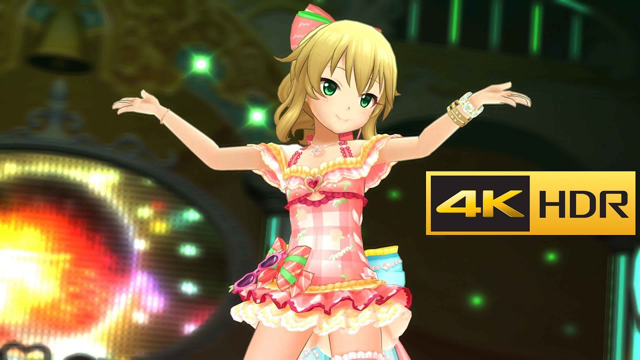 4K HDR「Yes! Party Time!!」(櫻井桃華 水着fes SSR2)【デレステ/IDOLM