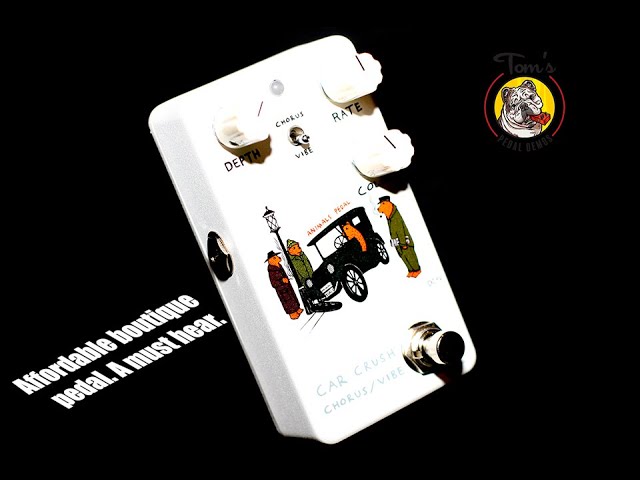Animals Pedals Car Crush Chorus/Vibe Clean Version. #effectspedal