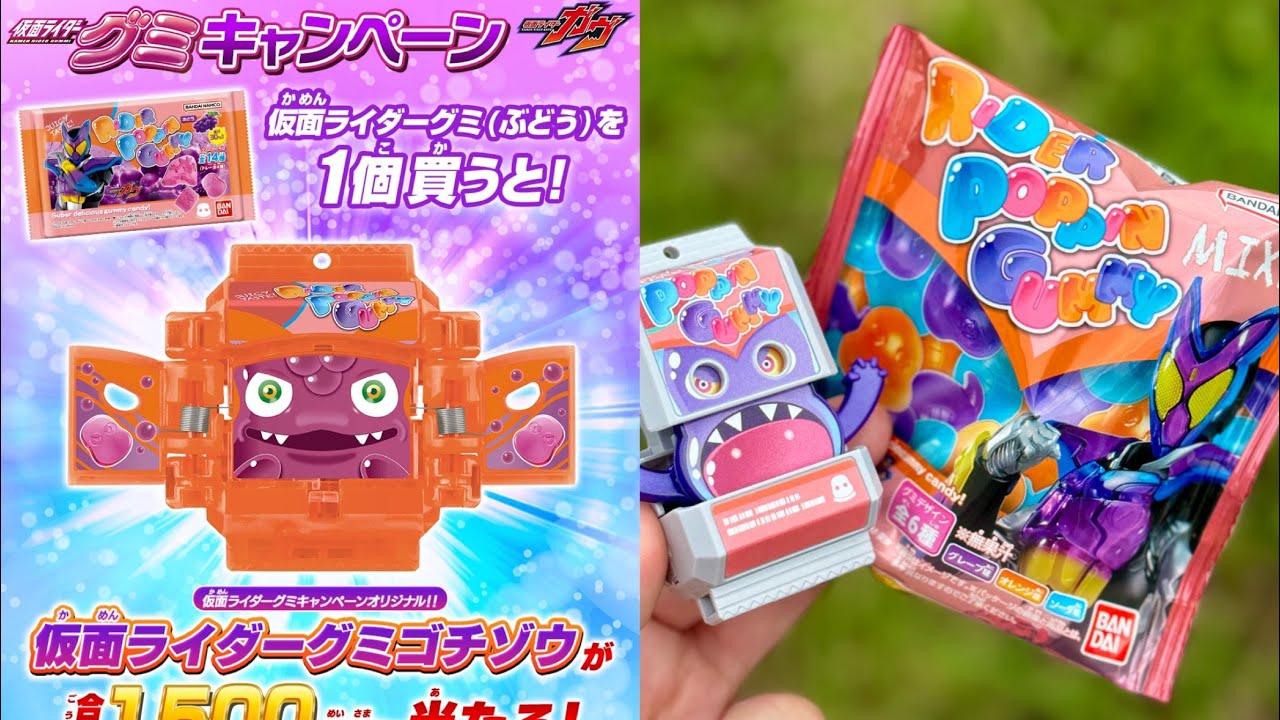 当選！】キャンペーン限定 仮面ライダーグミゴチゾウ #仮面