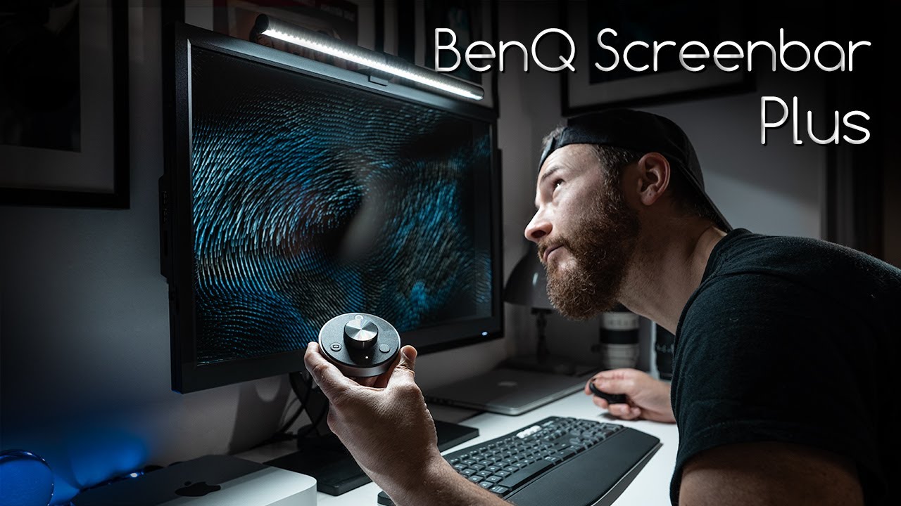 BenQ Screenbar Plus Review - The BEST Desk Lamp? - YouTube