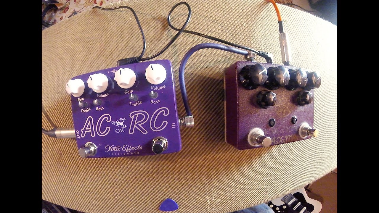 Xotic Effects OZ Noy AC/RC-OZ - Demo by Simon Gotthelf - YouTube