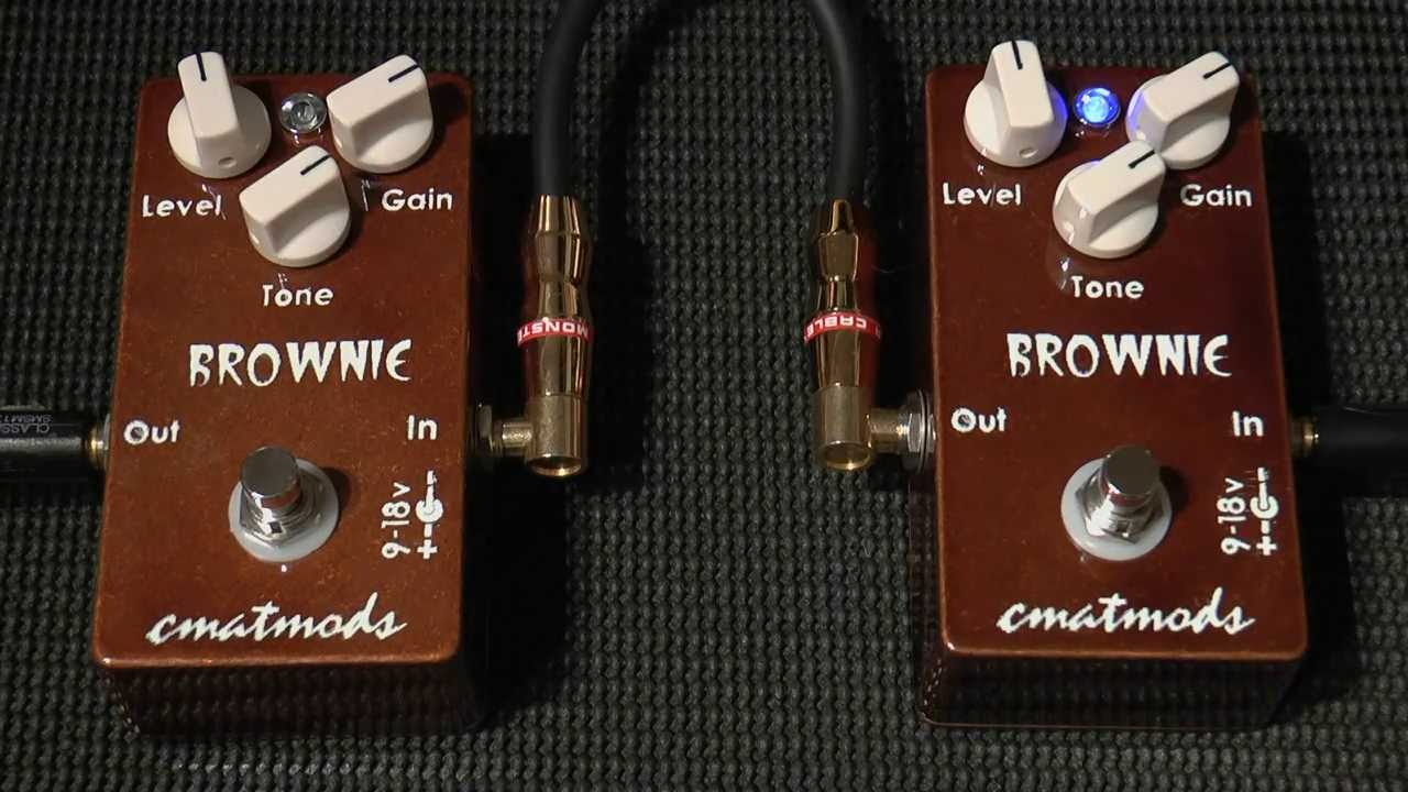 CMATMODS Brownie 比較： Normal vs High Gain ブラウニー 標準仕様 と