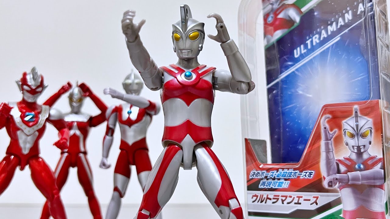 Ultraman Ace appears in Ultra Action Figure! review - YouTube