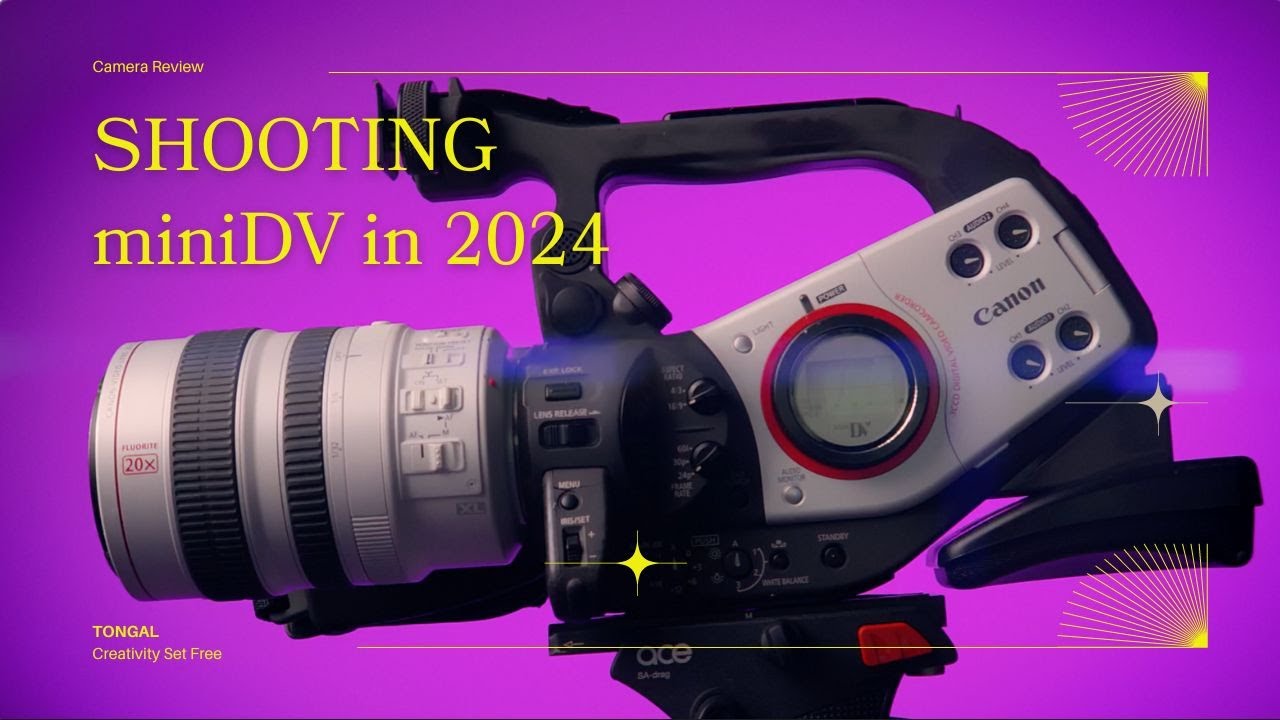 Shooting miniDV in 2024 - Trying it with the Canon XL-2 - YouTube