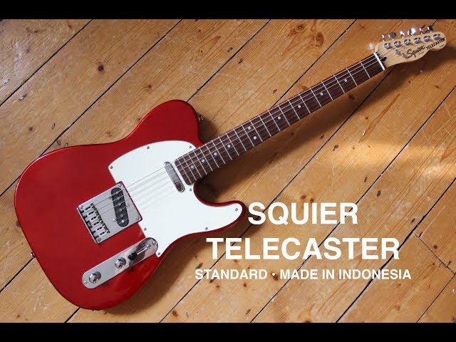 SQUIER TELECASTER (STANDARD) - YouTube