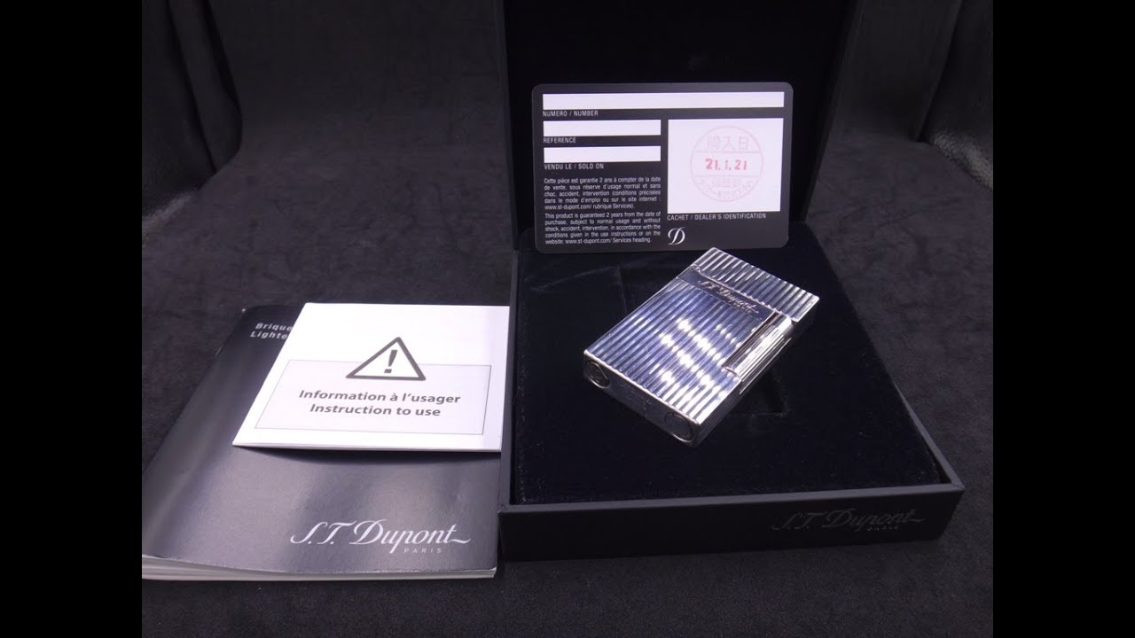 開閉音【現行品】Wバナー デュポン LIGNE2 16817 ライン2 ヴァー