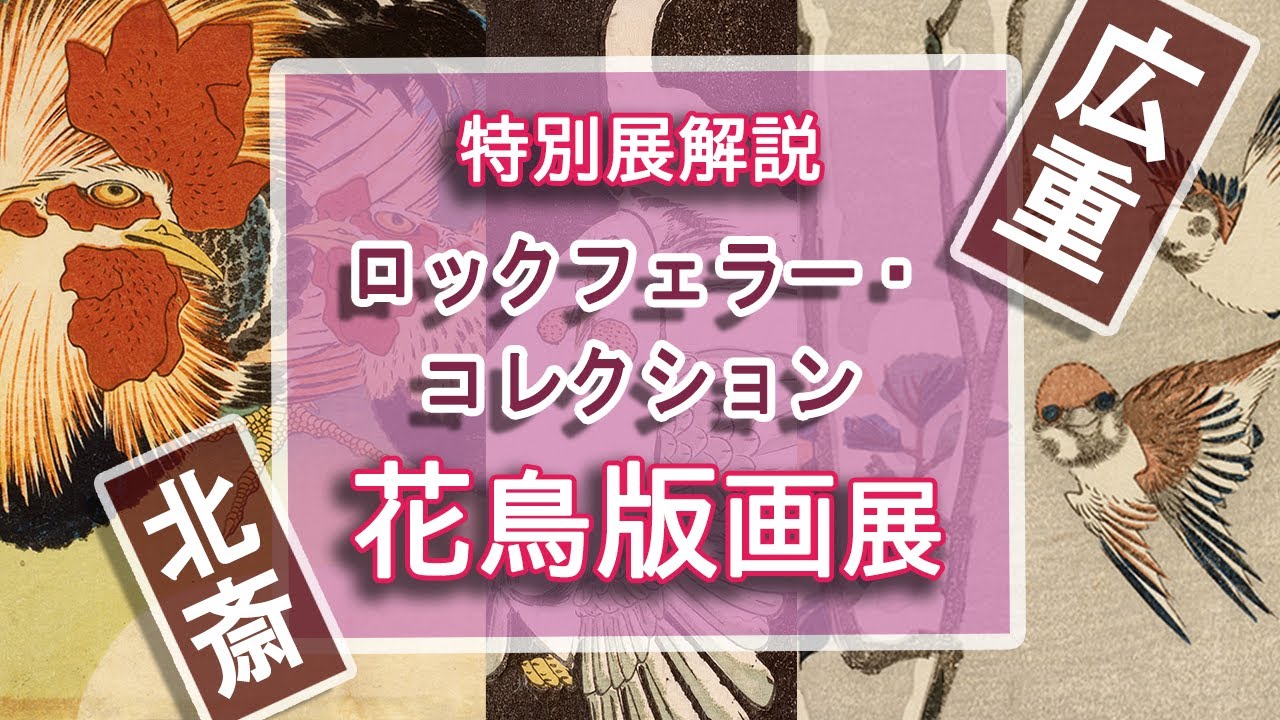 From Hiroshige's sparrows to Hokusai's birds! Special exhibition