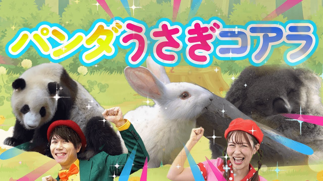 パンダうさぎコアラ🐼🐰🐨covered by うたスタ｜video by おどりっぴぃ