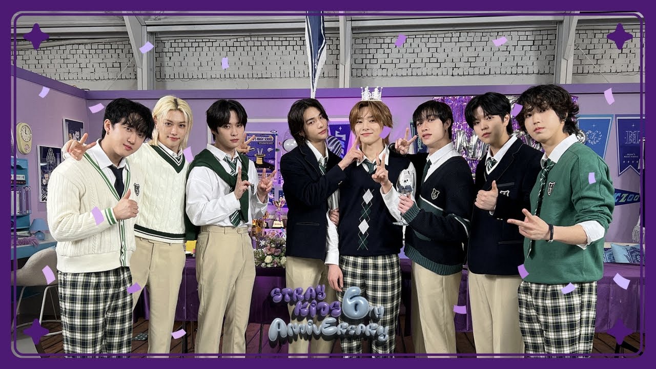 Stray Kids 6th Anniversary | SKZ'S MAGIC SCHOOL FEAST - YouTube