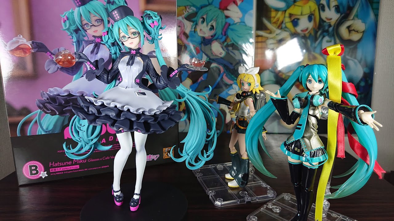 Prize B!] POPUP PARADE Hatsune Miku Glasses x Cafe Review! - YouTube