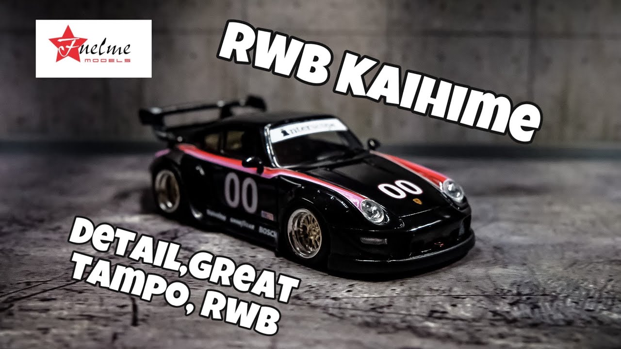 Unboxing FuelMe 1:64 Porsche RWB 993 Kaihime Interscope Racing #00