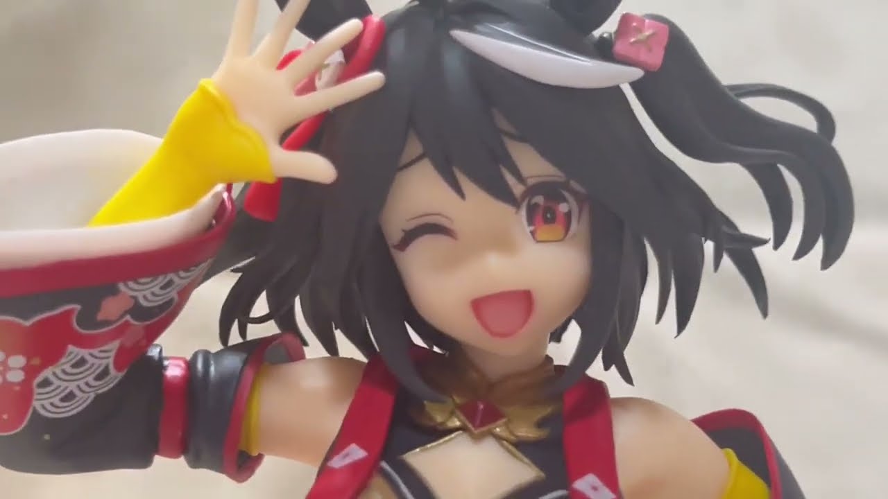 フィギュア紹介】ウマ娘の一番くじラストワン賞のキタサンブラック、見