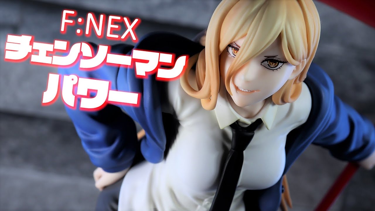 Unboxing Review] F:NEX Chainsaw Manpower 1/7 Scale Figure - YouTube