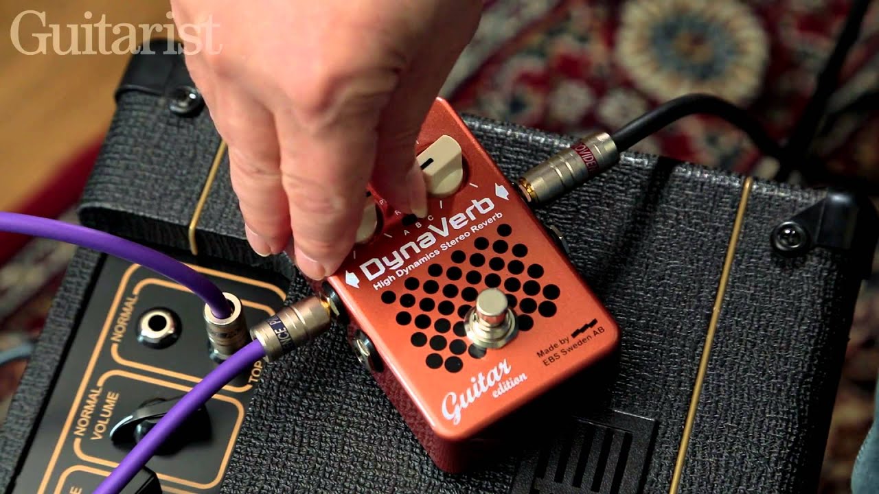 EBS DynaVerb High Dynamics Stereo Reverb Pedal - What To Know