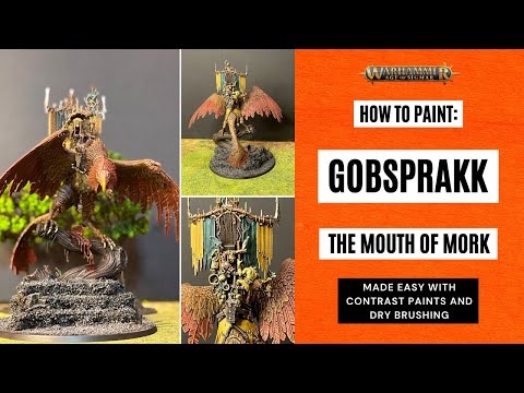 How to Paint: Gobsprakk, The Mouth of Mork for Kruleboyz - YouTube