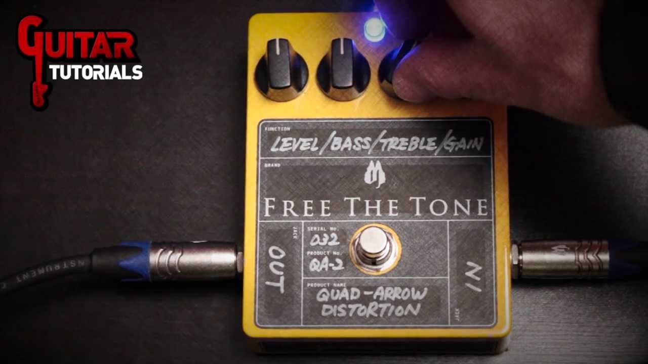 FREE THE TONE Quad Arrow Demo by Matt Bidoglia - YouTube