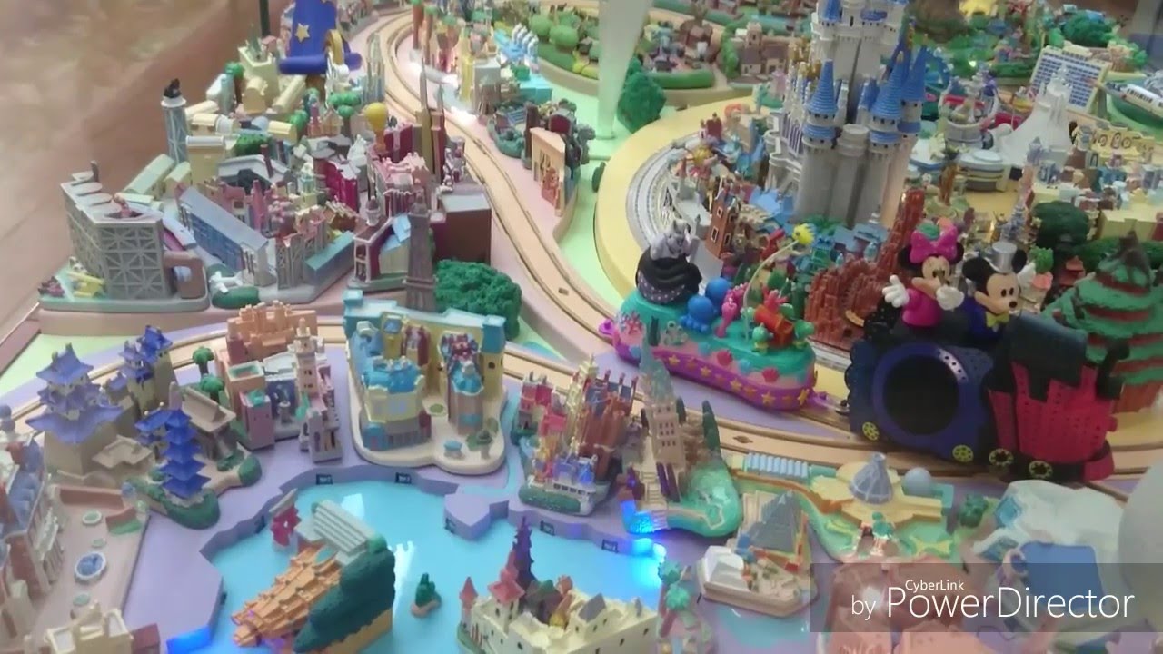 ディアゴスティーニ 週刊『ディズニー・パレード』 完成ジオラマ - YouTube