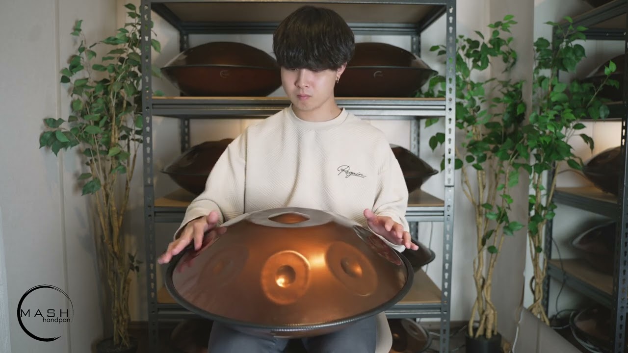 Sabye D / D メジャー 432hz (V2) - MASH handpan