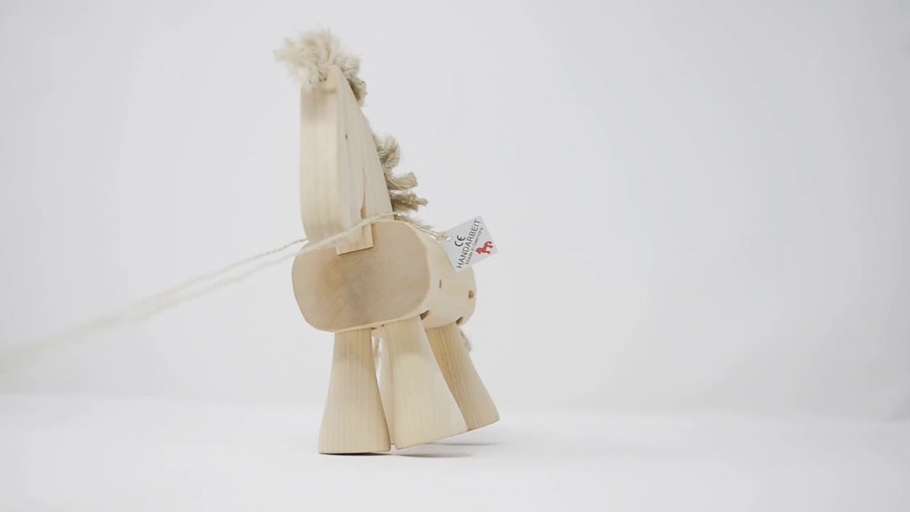 トコトコトーイ馬のトコトコ（ナチュラル）：おもちゃ：百町森