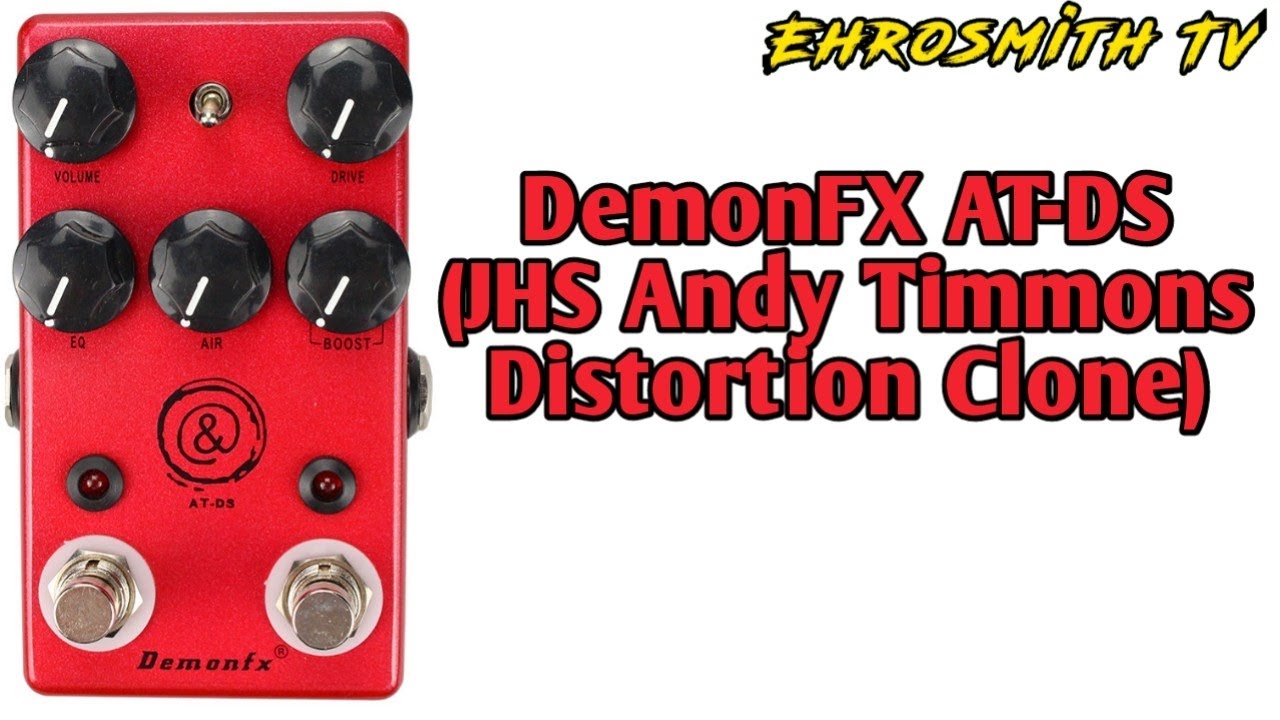 DemonFX AT-DS (JHS Andy Timmons Clone) Demo - YouTube