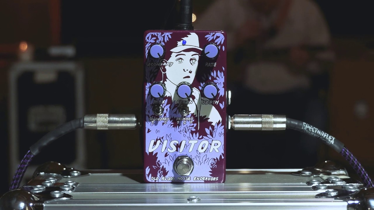 Old Blood Noise Endeavors • Visitor Modulation Pedal Presented by