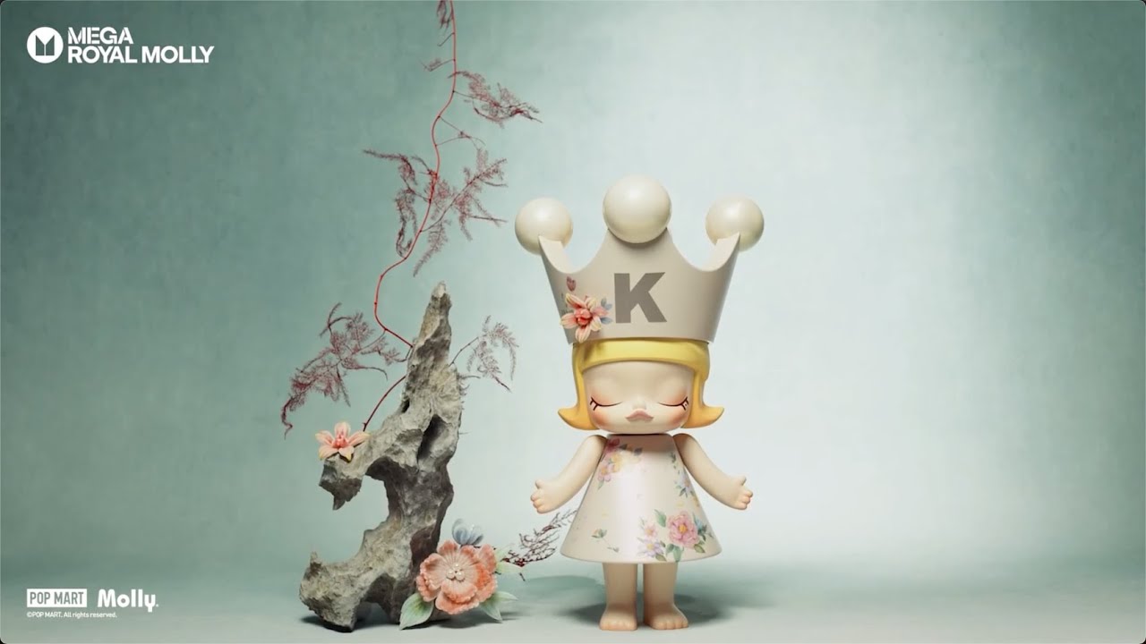 POP MART MOLLY LIMITED SPECIAL | MEGA ROYAL 1000% 400% - Velvet