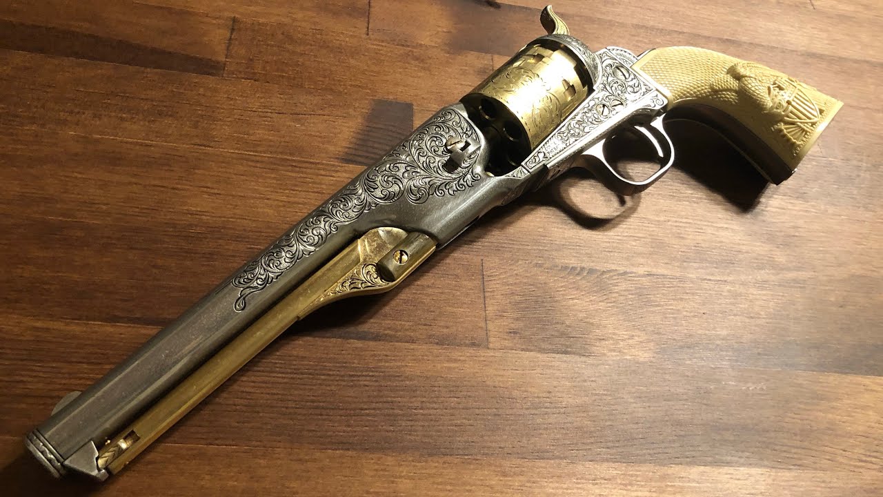 モデルガン コルトM1861ネービー(カスター将軍の銃) - YouTube