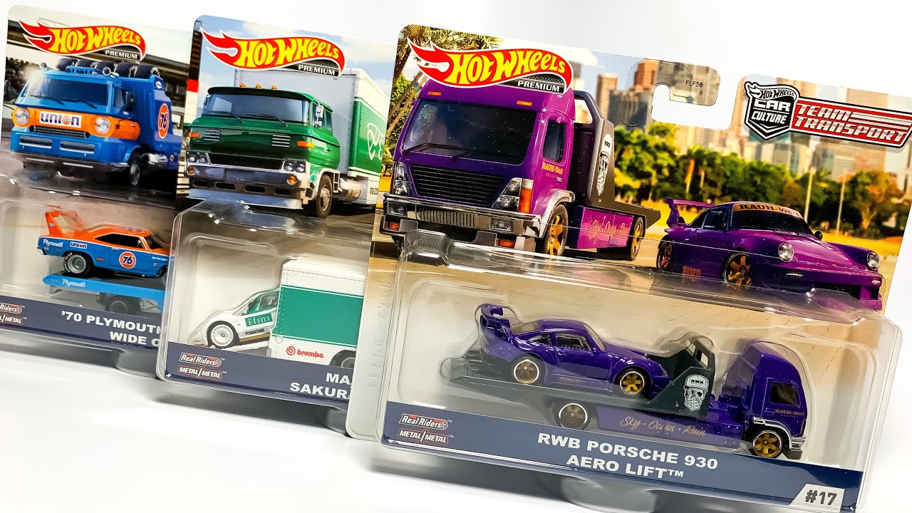 Lamley Preview: Hot Wheels RWB Porsche & 2020 Team Transport Mix 1