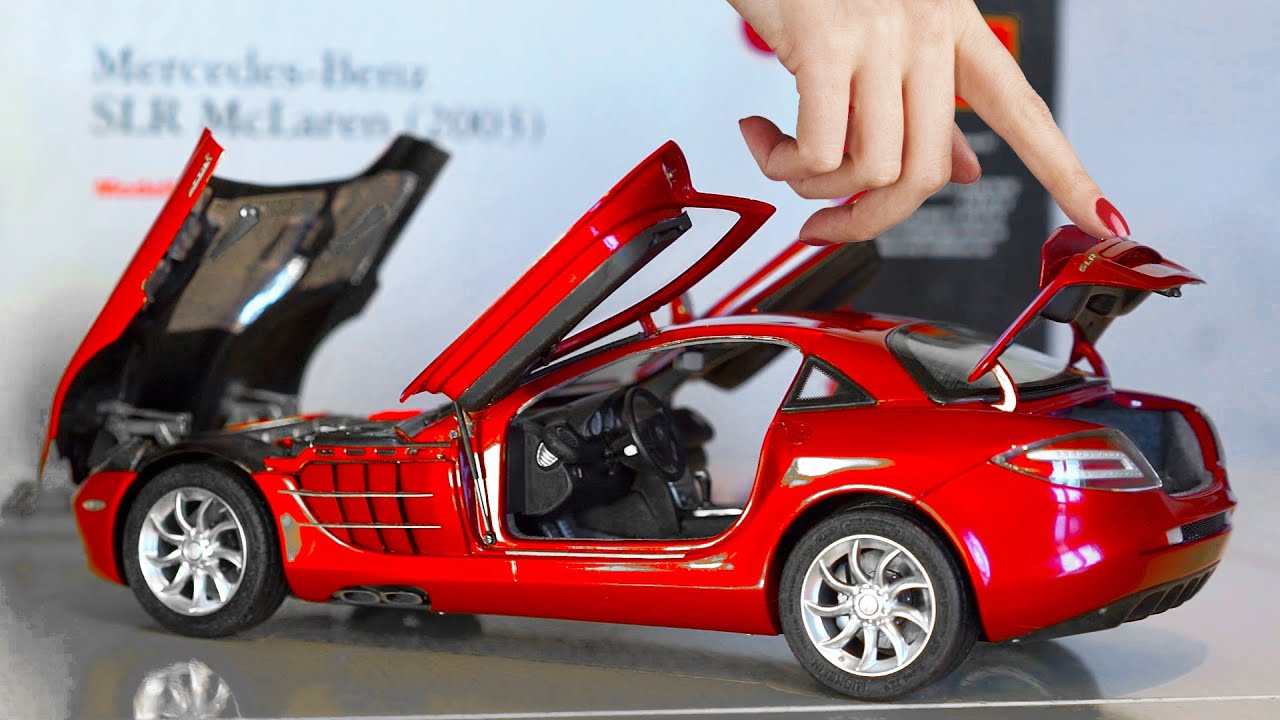 Unboxing] 1:18 CMC Mercedes McLaren SLR 2003 / WOW / 4K video