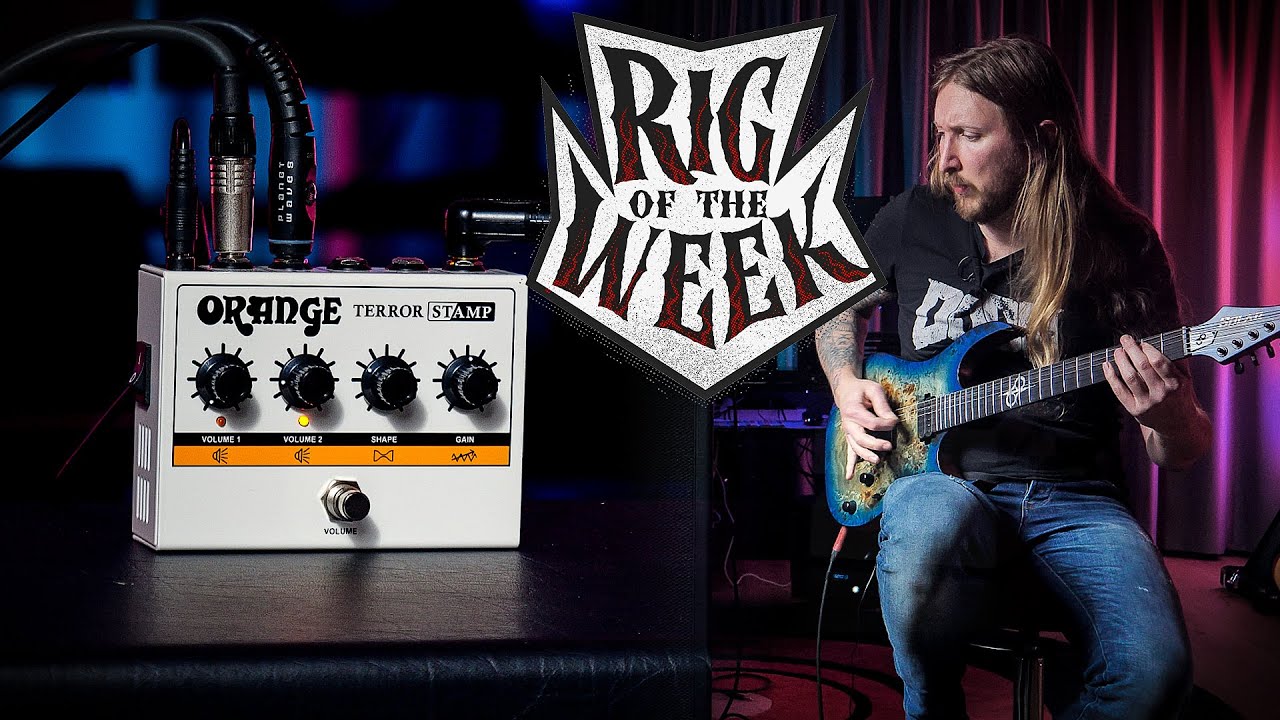 Orange TERROR STAMP - ペダルサイズに収まった Orange のアンプヘッド