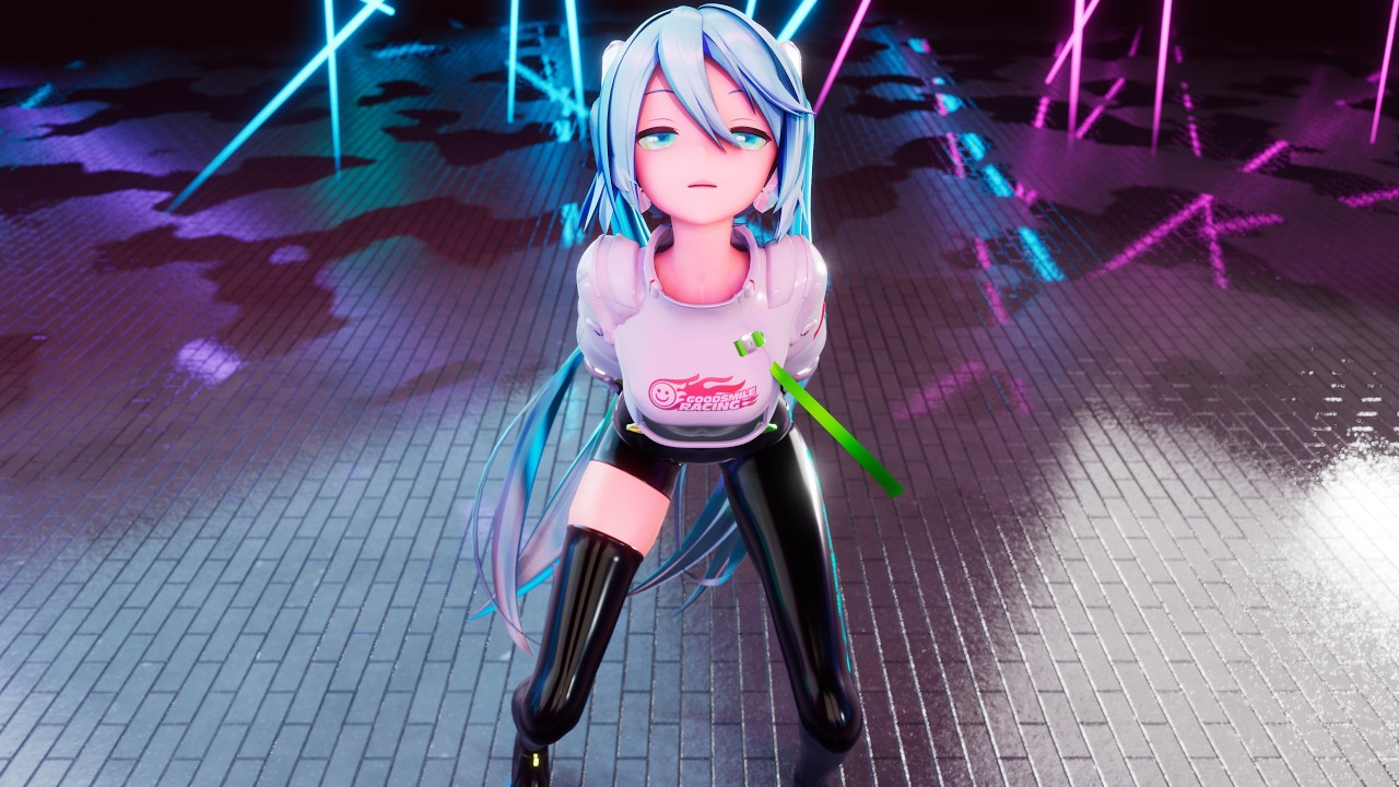 MMD】Racing MikuのKiller lady 其二- YouTube