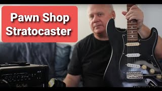 Squier Stratocaster Standard (1996) Bargain Pawn Shop Guitar - YouTube