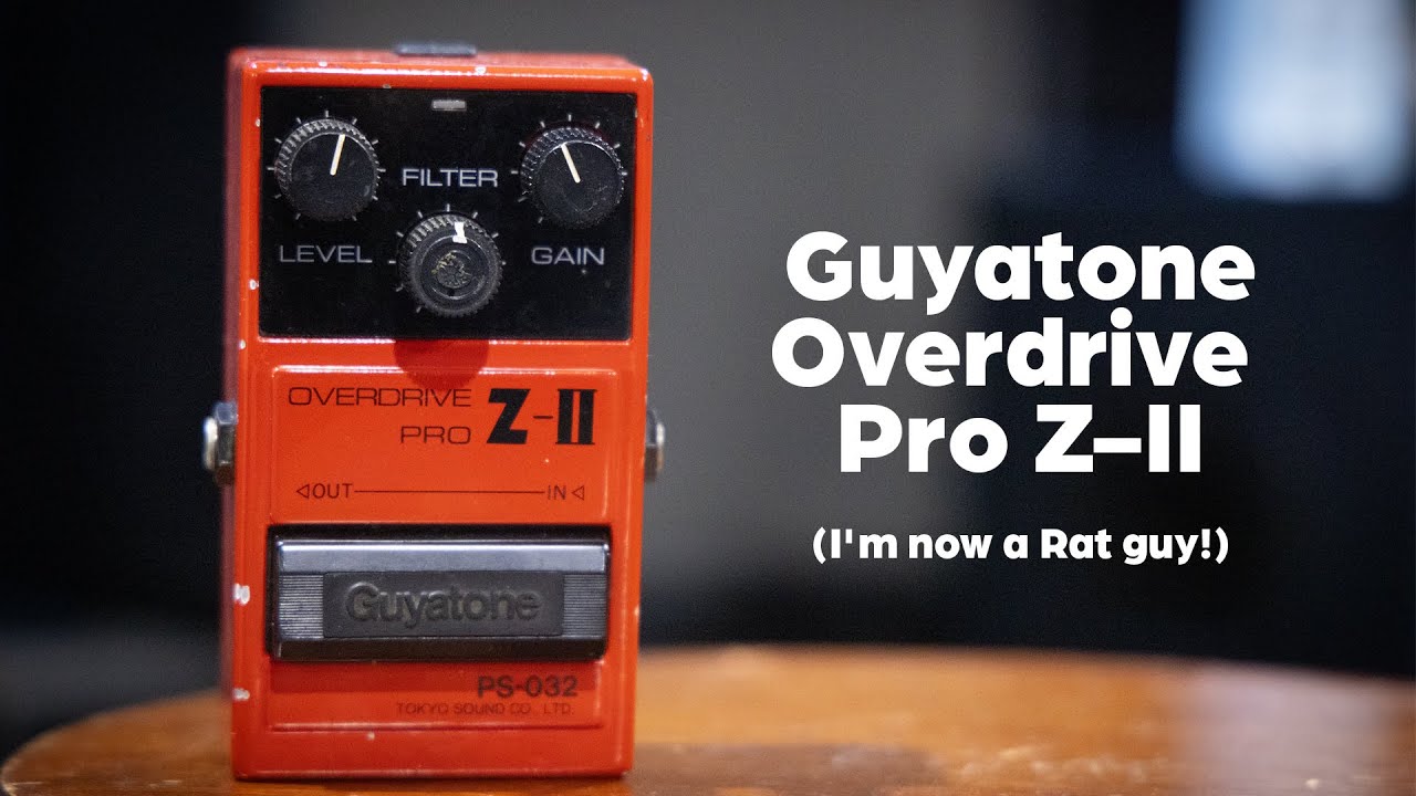 Guyatone Overdrive Pro Z-II (I'm now a Rat guy!) - YouTube