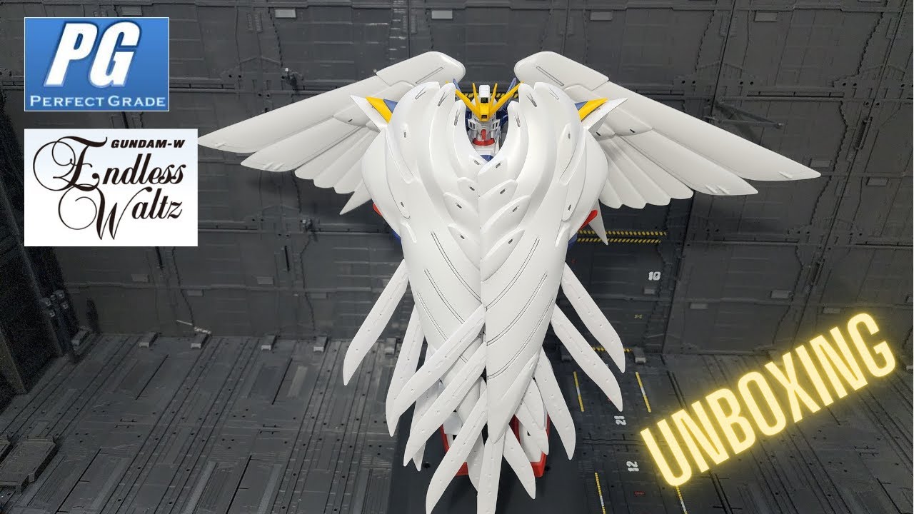 Perfect Grade Wing Gundam Zero Custom Unboxing - YouTube