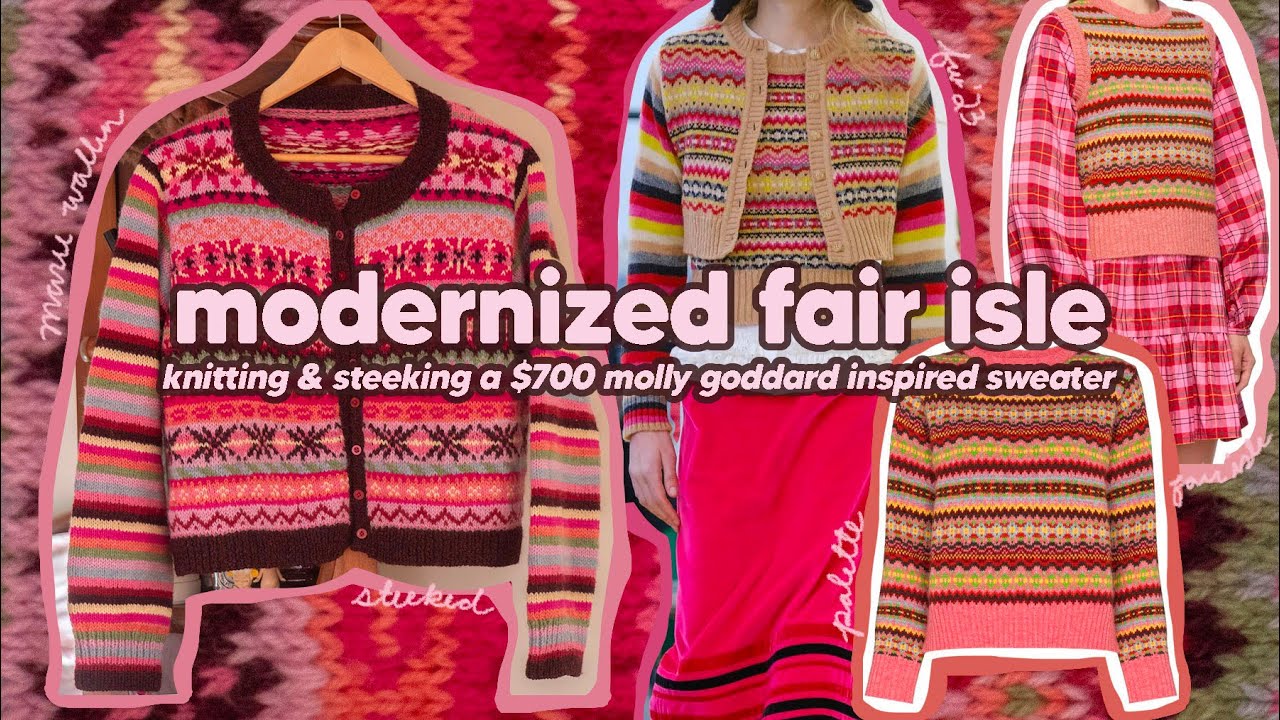 Knitting a $700 Molly Goddard Sweater for Rhinebeck | Orkney by