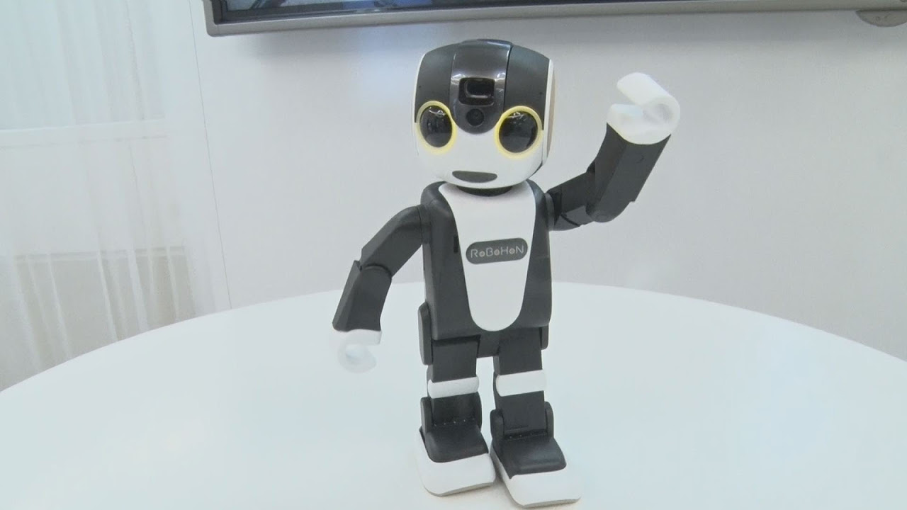 ロボット携帯は21万円 シャープ、5月発売 - YouTube