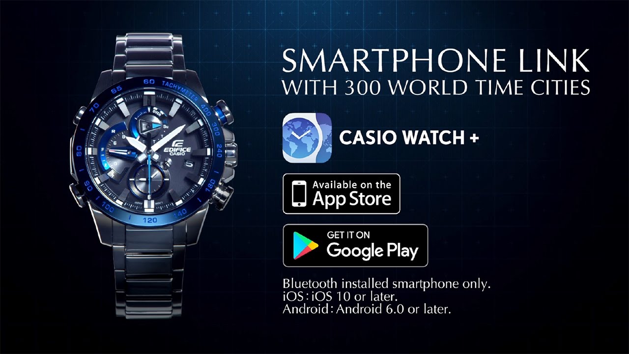 CASIO EDIFICE Race Lap Chronograph EQB-800 - YouTube