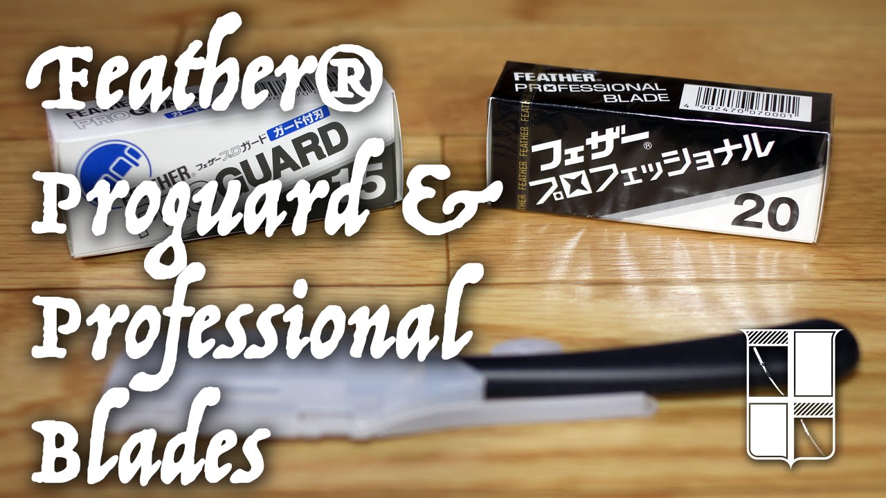 Feather® Proguard & Professional Blades - YouTube